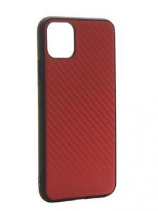 Аксессуар Чехол G-Case для APPLE iPhone 11 Pro Max Carbon Red GG-1164