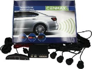 Парктроники для автомобиля на 4 датчика CENMAX РS-4.1 черный