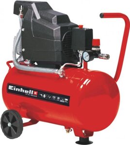 Компрессор электрический масляный Einhell TC-AC 190/24/8 Kit воздушный поршневой с прямым приводом