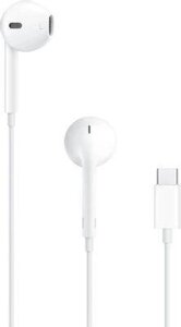 Наушники Apple EarPods A3046, USB Type-C, вкладыши, белый [mtjy3zm/a]