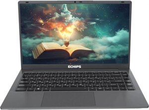 Ноутбук ECHIPS Hot NB141A 14.1", IPS, Intel Core i3 1025G1 1.2ГГц, 4-ядерный, 16ГБ LPDDR4, 512ГБ SSD, Intel UHD