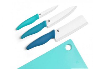 Разделочные доски с ножами Xiaomi Huohou Ceramic Knife Chopping Block Kit