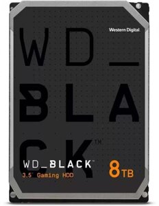 Жесткий диск WD Black WD8002FZWX, 8ТБ, HDD, SATA III, 3.5