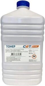 Тонер CET CE38-M, для KONICA MINOLTA Bizhub C227/287, пурпурный, 467грамм, бутылка