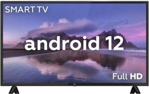 40" Телевизор BQ 40S04B, FULL HD, черный, СМАРТ ТВ, Android