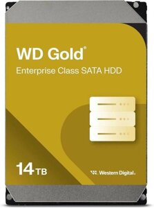 Жесткий диск WD Gold WD142KRYZ, 14ТБ, HDD, SATA III, 3.5