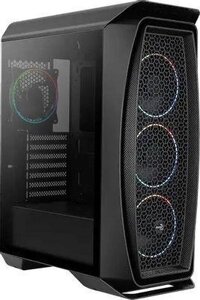 Корпус ATX Aerocool Aero One Eclipse-G-BK-v1, Midi-Tower, без БП, черный [accm-pb17143.11]