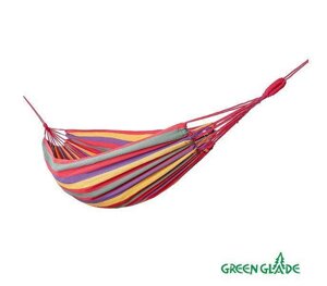 Подвесной тканевый гамак для дачи GREEN GLADE G-045 туристический