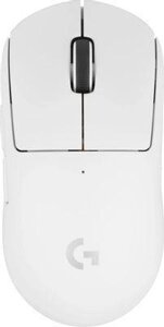 Мышь Logitech PRO Х Superlight Wireless, игровая, оптическая, беспроводная, USB, белый [910-005942]