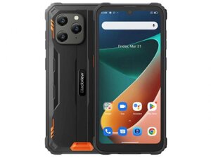 Противоударный смартфон защищенный телефон для строителей Blackview BV5300 Pro 4/64Gb Orange