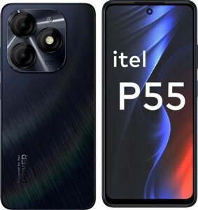 Смартфон ITEL P55 8/256Gb, A666LN, черный