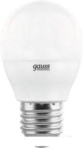 Светодиодная лампочка Gauss Globe-dim E27 7 Вт 3000 К 105102107-D