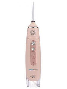 Портативный медицинский ирригатор полости рта CS Medica AquaPulsar CS-3 розовый аккумуляторный аппарат