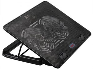 Охлаждающая подставка для ноутбука Buro BU-LCP156-B214H черный вентилятор