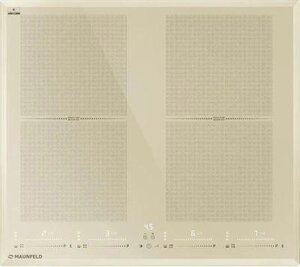 Индукционная варочная панель MAUNFELD CVI594SF2BG LUX, независимая, бежевый