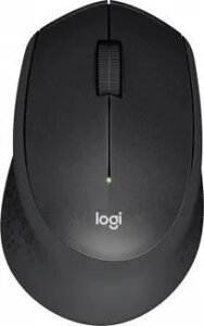 Мышь Logitech M330 Silent Plus, оптическая, беспроводная, USB, черный [910-004944]