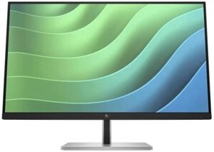 27" Монитор HP E27 G5, 1920x1080, IPS, 75Гц, 1хHDMI, 1хDP, черный и серебристый/черный [6n4e2as]