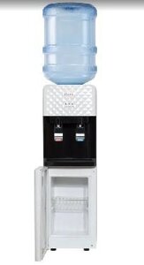 Напольный кулер для бутилированной воды с охлаждением AEL 88c LD со шкафчиком диспенсер водораздатчик офиса