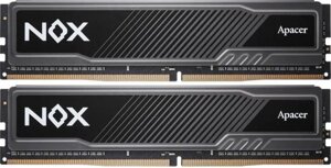 Оперативная память Apacer NOX AH4U16G36C25YNBAA-2 DDR4 - 2x 8ГБ 3600МГц, DIMM, Ret