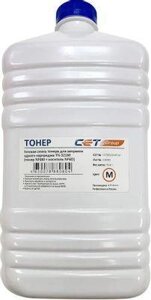 Тонер CET NF6M/NF6D, для Konica Minolta Bizhub C224/284/364, пурпурный, 514грамм, бутылка, девелопер