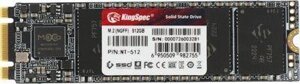 SSD накопитель KINGSPEC NT-512 512ГБ, M. 2 2280, SATA III, M. 2