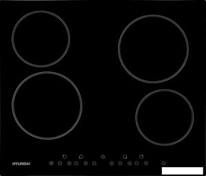 Варочная панель Hyundai HHE 6450 BG