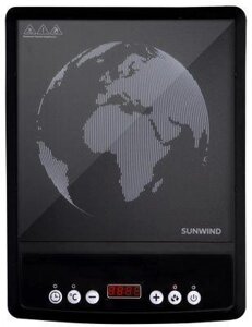 Плита Индукционная SunWind SCI-0501 черный стеклокерамика (настольная)