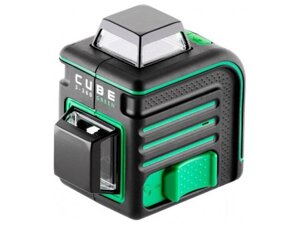 Строительный нивелир ADA Cube 3-360 Green Home Edition А00566 зеленый лазерный уровень построитель плоскостей