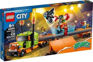 Конструктор LEGO City Stuntz 60294 Грузовик для шоу каскадеров