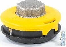 DENZEL Катушка тримм. полуавтомат., легкая заправка лески, гайка M10x1,25, винт M10-M10 96322
