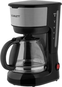 Кофеварка Scarlett SC-CM33012, капельная, черный