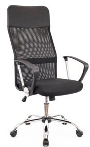 Ортопедическое офисное кресло компьютерное EVERPROF ULTRA T Сетка Черный поворотное