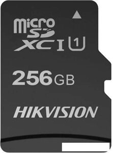 Карта памяти Hikvision microSDXC HS-TF-C1(STD)/256G/Adapter 256GB (с адаптером)