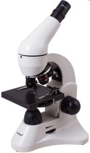 Детский школьный микроскоп для детей LEVENHUK RAINBOW 50L MOONSTONE Лунный камень