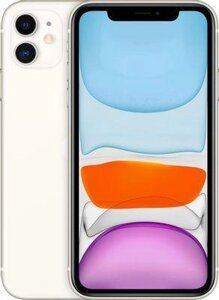 Смартфон Apple iPhone 11 128Gb, A2221, белый