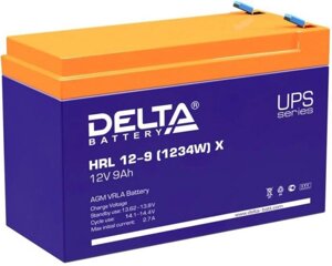 Аккумулятор для ИБП Delta HRL 12-9 (1234W) X (12В/9 А·ч)