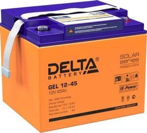 Аккумуляторная батарея для ИБП Delta GEL 12-45 12В, 45Ач