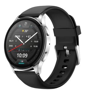 Смарт-часы AMAZFIT Pop 3R A2319, 1.43", черный/серебристый [1746285]