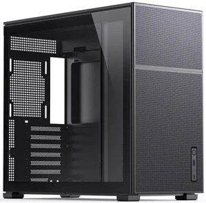 Корпус miniITX JONSBO D41 Mesh, Midi-Tower, без БП, черный [d41 mesh black]