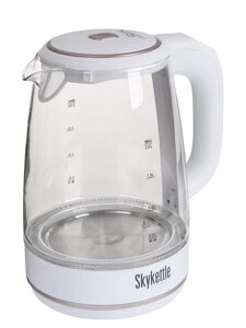 Чайник электрический стеклянный Redmond SkyKettle G203S электрочайник прозрачный жаропрочный с подсветкой