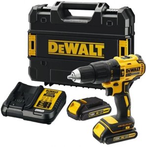 Ударная дрель-шуруповерт DeWALT DCD778S2T, 1.5Ач, с двумя аккумуляторами [dcd778s2t-qw]