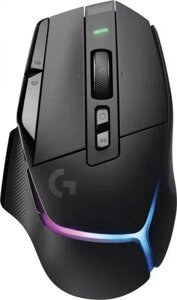 Мышь беспроводная Logitech G502 X Plus, игровая, радио, оптическая, USB, 25600dpi, черный [910-006164]