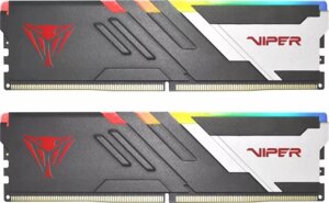 Оперативная память Patriot Viper Venom RGB 2x16ГБ DDR5 6200МГц PVVR532G620C40K