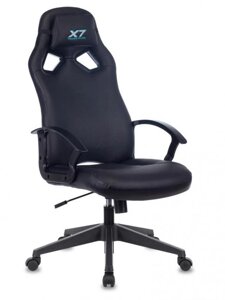 Игровое геймерское кресло для компьютера геймера A4Tech X7 GG-1000B стул компьютерный из экокожи на колесиках