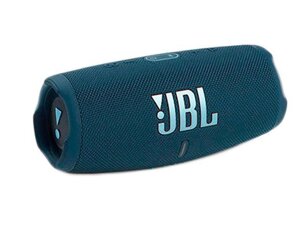 Портативная беспроводная Bluetooth акустическая колонка JBL Charge 5 синяя JBLCHARGE5BLU блютуз для телефона