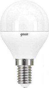 Светодиодная лампочка Gauss LED Globe E14 9.5 Вт 4100 К 105101210