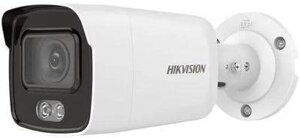 Камера видеонаблюдения IP Hikvision DS-2CD2027G2-LU (C)(4mm), 1080p, 4 мм, белый