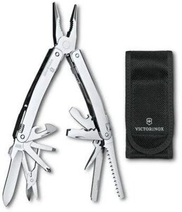 Мультитул Victorinox SwissTool Spirit MX, 24 функций, серебристый [3.0224. mn]