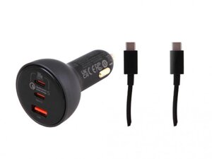 Baseus Qualcomm Quick Charge 5 Technology Multi-Port C+C+U 160W + кабель Type-C TZCCZM-0G