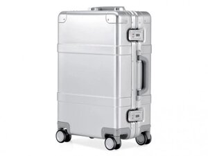 Дорожный чемодан на 4 колесах Xiaomi Ninetygo Metal Luggage 20 LGSR2006RM металлический на колесиках с ручкой